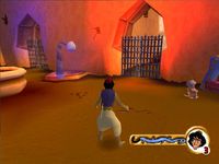 une photo d'Ã©cran de Aladdin - La Revanche de Nasira sur Sony Playstation
